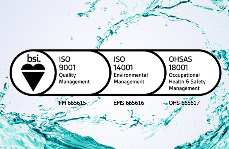 清藍(lán)環(huán)保科技生態(tài)獲得ISO9001/ ISO14001/ OHSAS18001標(biāo)準(zhǔn)化管理體系認(rèn)證